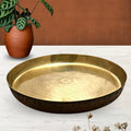 Premium Handcrafted Bronze Dinner Set (Traditional Thali Set)